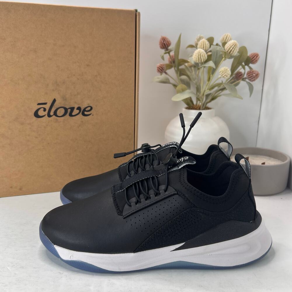 Clove Nursing Classic Sneaker Night Shift Shoes Black Women W8.5/M7